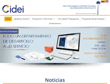 Tablet Screenshot of cidei.net